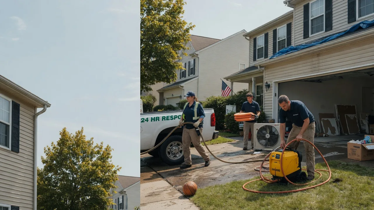 Emergency Water Damage Restoration in Pendleton, IN near me